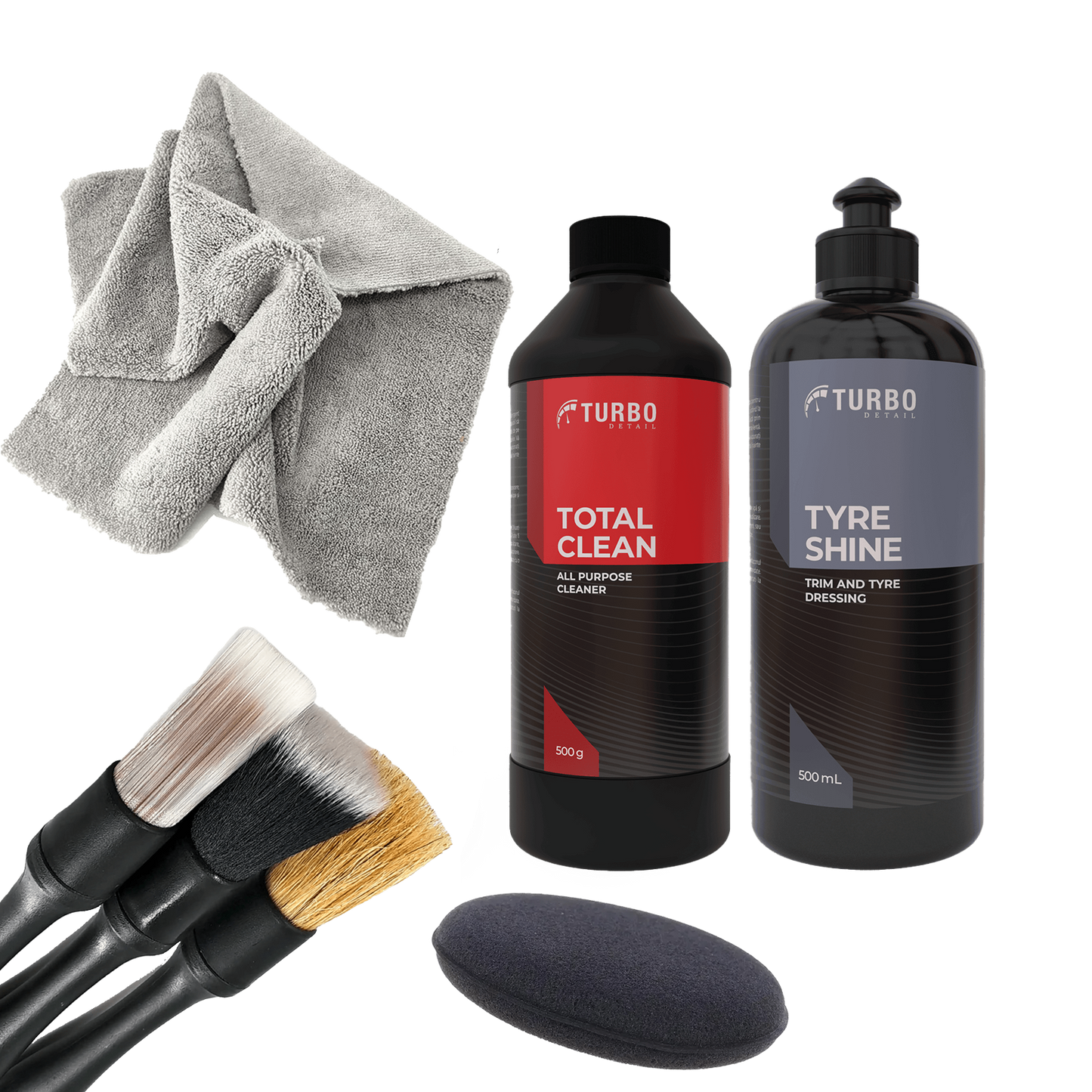 FULL EXTERIOR PACK, Pachet curatare si intretinere plastice exterioare, Turbo Detail