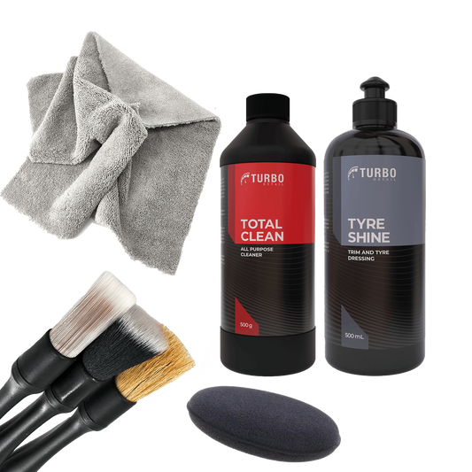 FULL EXTERIOR PACK, Pachet curatare si intretinere plastice exterioare, Turbo Detail